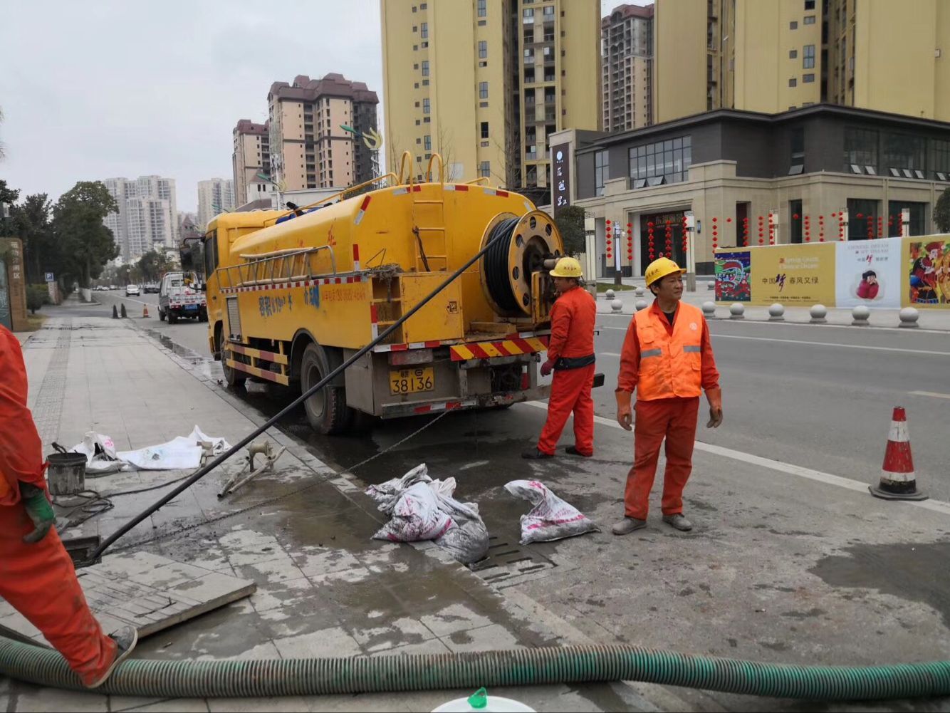 怀安排污管道清淤-管道清洗